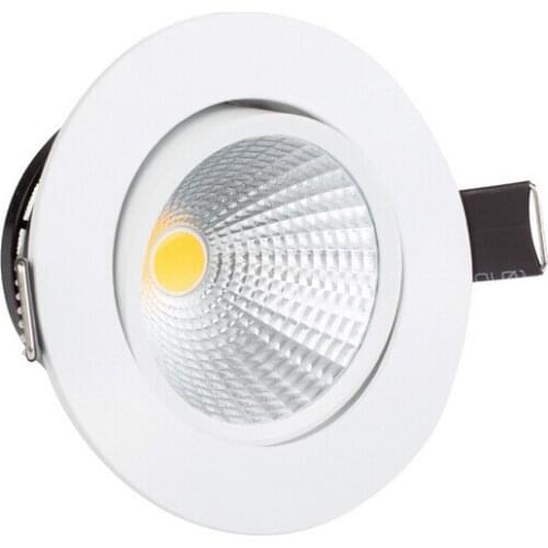 Home led cob epistar recessed downlight dimmable 5w / 10w led kitchen downlight 110v 220v