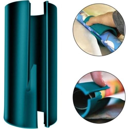Wrapping Paper Cutter-Unique Sliding Paper Roll Cutters Trimmer Tool Stickers Cutting Tools Roll Wrap Paper Trimmer