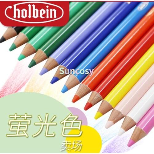 Holbein Artists Oil Colored Pencil, Luminous Colors for Artists Drawing Sketching,Wooden Colored Pencils OP700-OP750