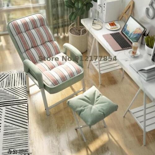 Computer Chair Home Leisure Comfortable Backrest Office Seat Desk Dormitory Gaming Chair Lazy Sofa Chair