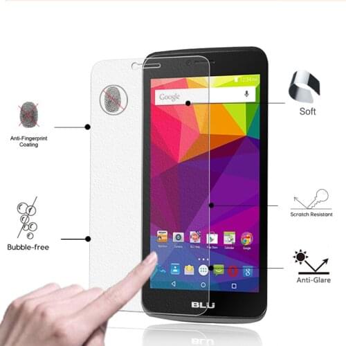 BEST Anti-Glare Matte Protective Film For BLU Touchbook G7 7.0" tablet pc Anti-Fingerprint Screen Protector film + clean cloth