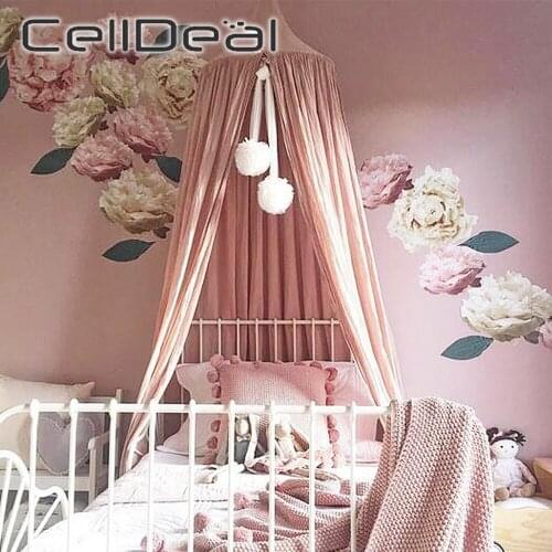 Mosquito Net Ball Nordic Style Hanging Ornaments Wall Decor Palace Type Mesh Nursery Pendant Baby Room Decoration Accessories