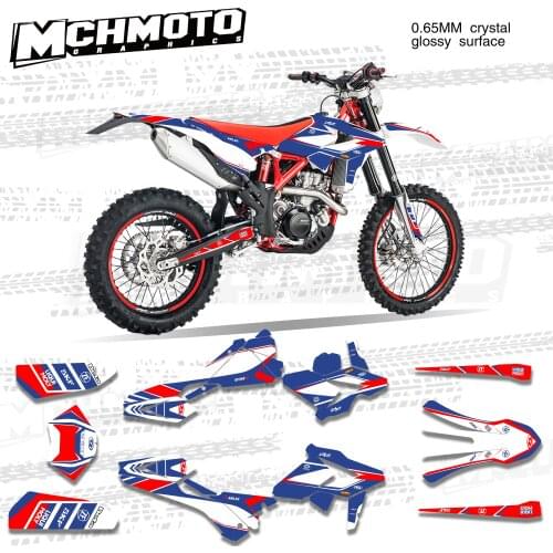 MCHMFG Motorcycle Team Graphic Decal & Sticker Kit For BETA RR 18-19 2018 2019 Sticker