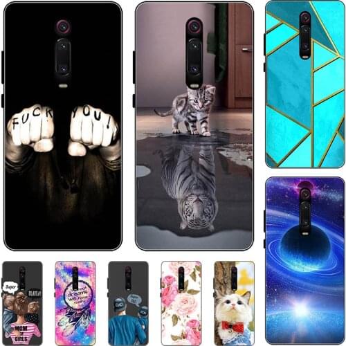 New Silicone Phone Case For Xiaomi Redmi K20 Pro K20 Xiaomi Mi 9T Pro 9 T 6.39" Case Cartoon Soft TPU Back Cover Phone Coque