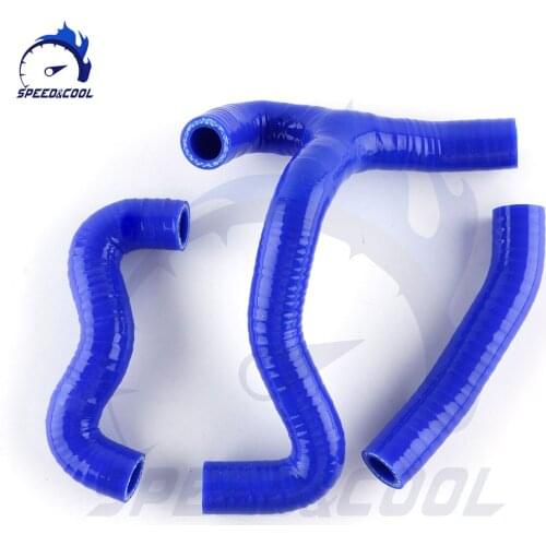 Motorcycle Silicone Radiator Coolant Tube Pipe Hose Kit For KTM 50SX 50 SX 2012 2013