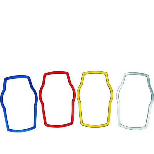 HOT Car Multimedia Button Decoration Stickers For BMW X1 X3 X5 X6 E70 E83 E90 E91 F15 F16 F20 F21 F30 F10 Auto Accessories