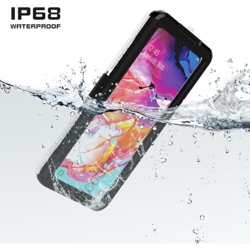 Case for Vivo X60 X50 Pro Plus X50 X60 Waterproof Swim Sport Transparent PC Shockproof Full Protective Cover Shell with Lanyard