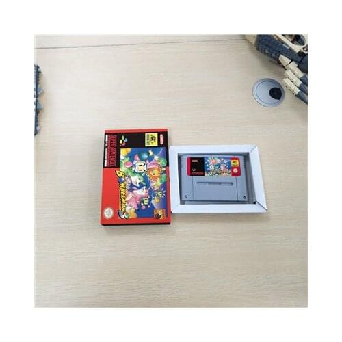 Super Bomberman 3 - EUR Version Action Game Card with Retail Box