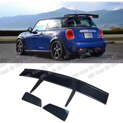 Carbon Fiber RK Rear Spoiler Roof Window Wing Racing Auto Body Kit for F56 Mini Cooper S (S only) Automotive styling