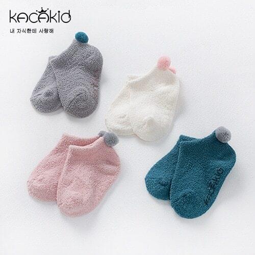 KACAKID Winter Warm Unisex Baby Socks Antislip Kids Children Baby Boat Socks Warm Soft Boy Girl Floor Children Baby Socks Ka1211