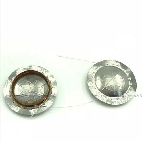 2pcs/lot Aftermarket 25.4 mm 25.5mm TI TAN tweeter diaphragm voice coil 1 inch One way out wire