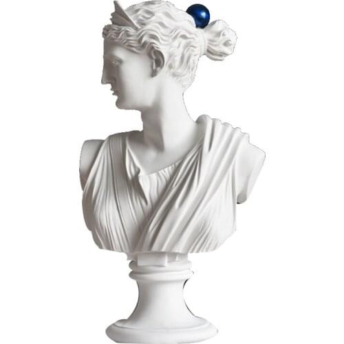 50cm Nordic Roman Mythology Venus Goddess Figurine Statue Lady Art Sculpture Resin Crafts Home Decoration statue R2239