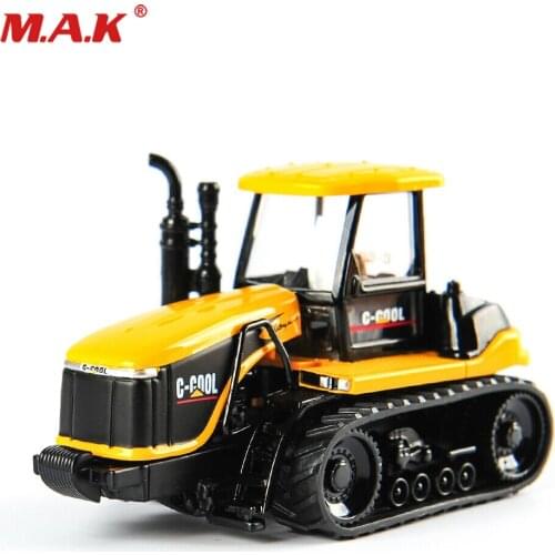 For Collection 1/64 Scale Alloy Diecast Collectible C-COOL Agricultural Tractor 80005 Plastic Farm Vehicle Model Truck for Fans