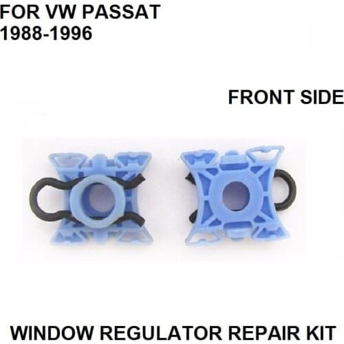 FOR VW PASSAT B4 B3 WINDOW REGULATOR SLIDER CLIPS FRONT LEFT or RIGHT NEW 1988-1996