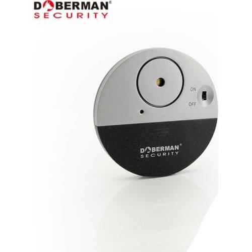 Doberman Security Sensor Detector Vibration Alarm Door Window for Warning Burglars Intruder Home Security Alarm Super Slim
