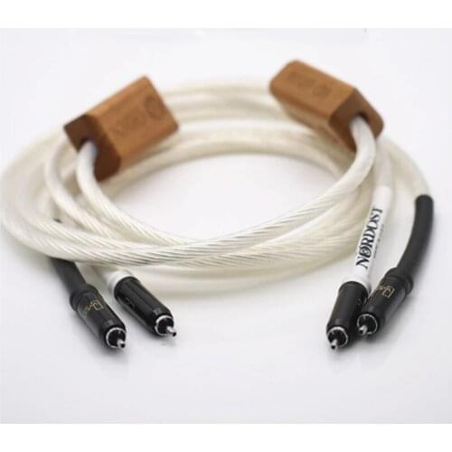 Nordost ODIN 2 fever audio RCA signal cable double lotus sterling silver audio cable CD amplifier tube cable
