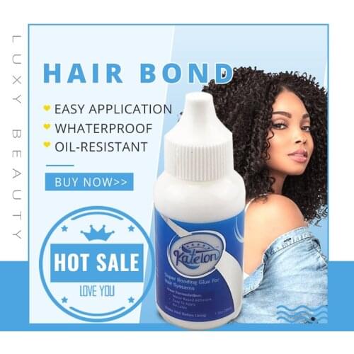 Hair Glue 38mL Lace Wig Glue +30ml Bonding Remover Invisible Adhesive Hair Glue Extension Liquid Replacement Tool 1.3 floz