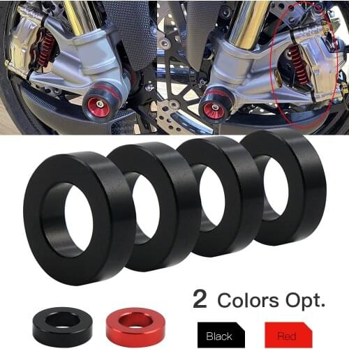 4pcs Motorcycle Front Brake Caliper Spaces Kit For Aprilia RSV4 Racing Factory RSV4 RR Tuono V4 1100 Factory 1100 RR 2017-2018