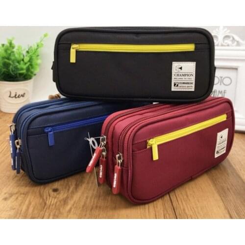 Creative Pencil Case Stationery Cute Boys Girls Pencil Cases Storage Pen Bag Box Large Student Capacity School Office Supplies