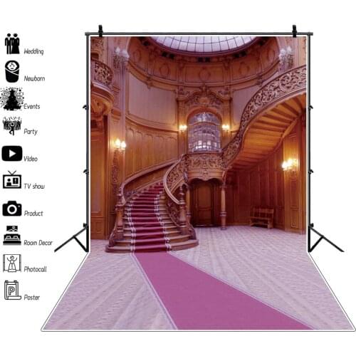 Laeacco Princess Castle Decoration Children Portrait Indoor Decor backdrop For Photography Backgrounds Photo Studio Photocall