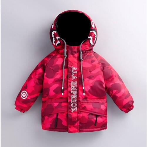 Hot Warm Baby clothes down jacket new winter Boys Girls baby thick Korean version long paragraph down Fashion jacket