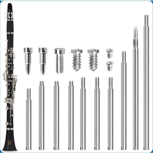 M MBAT Clarinet Screw Tools Steel Shaft Clarinet High Quality Woodwind Instrument Accessories Repair Maintenance Parts Music Set