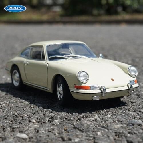 Welly 1:24 Porsche 1964 Porsche 911 alloy car model Diecasts & Toy Vehicles Collect gifts Non-remote control type transport toy