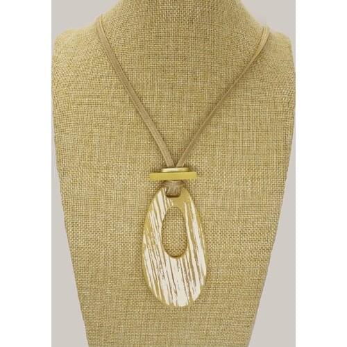 Fashion Bohemia Choker Necklace Acrylic Big Elegant Women Trendy Statement Pendant Necklace