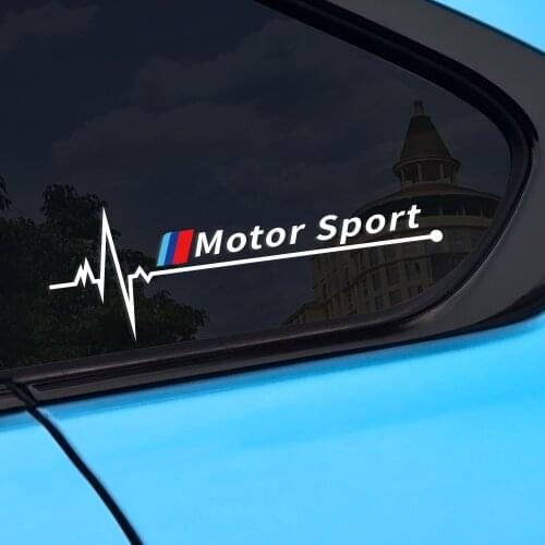 2PCS Car Side Window Stickers For BMW E46 E90 E60 E39 E36 E87 E92 E91 E34 F30 E10 F20 F30 G30 X1 X3 X5 X6 Car Tuning Accessories