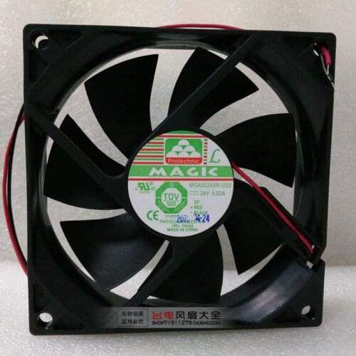 MGA9224XR-025 9025 24V 0.22A 9CM Inverter Cooling Fan
