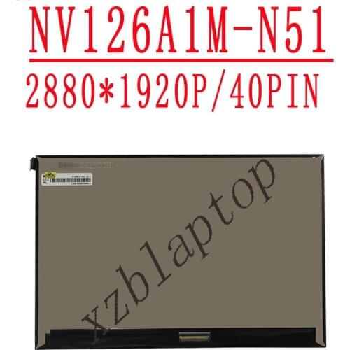 NV126AIM-N51 12.5" FHD LED LCD IPS Screen Replacement Display 2880*1920 Paper Thin Lcd Led Screen
