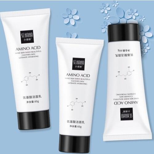 Amino Acid Face Cleanser Moisturizing Brightening Hydrating Oil Control Shrink pores Nourishing Skin Care Facial Cleaning Tools