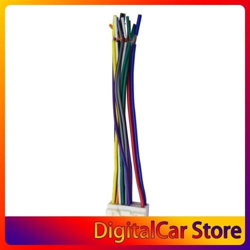 For Mitsubishi ISO WIRING HARNESS radio plug lead wire loom connector adaptor