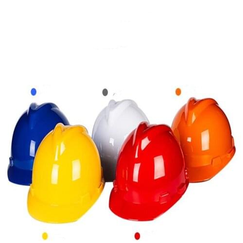 Adjsutable ThickenedOutdoor Working Safety Hard Hat Construction Workplace ABS material V-shaped Protective Cap