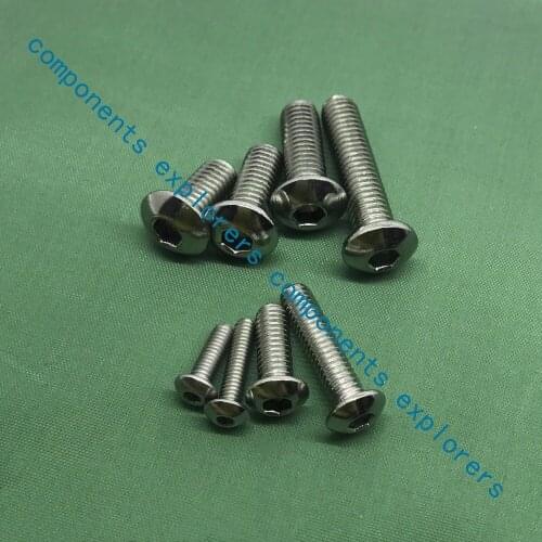 Stainless steel Round head Six Inner Bolts,M8,100pcs/lot