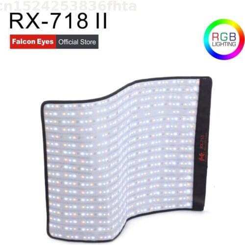 Falcon Eyes LED Photography Equipment 100W RGB With Effect Scenes Mode Portable Video Studio Fotografia Lighting For Interview