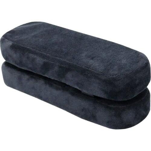 2 Pcs Universal Chair Armrest Pads Memory Foam Armchair Elbow Relief Pillows