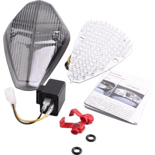 E-Mark Motorcycle Rear Tail Brake Light Turning Signal Lamp For HONDA VTX1300 VTX1800 1800T 2002 2003 2004 2005 2006 2007 2008