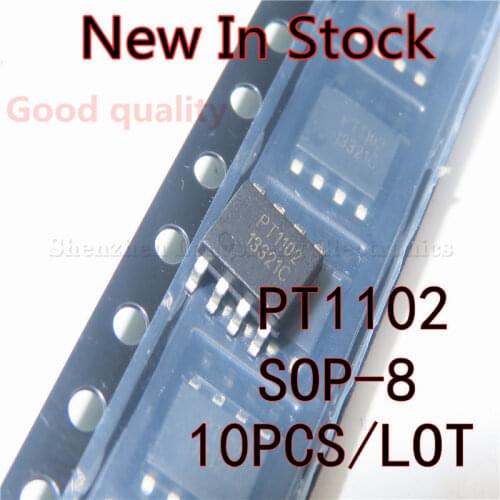 10PCS/LOT NEW PT1102 PT1102E SOP-8 PWM step-down DC / DC converter IC