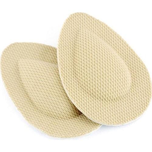 2Pairs High Heel Elastic Feet Palm Care Pads Skin Color Women Water Drop Forefoot Shoe Insole Wholesale