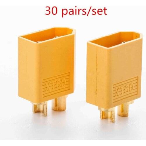 30-40pairs XT60 XT-60 Male Female Bullet Connectors Plugs For RC Lipo Battery (5 pair) Wholesale