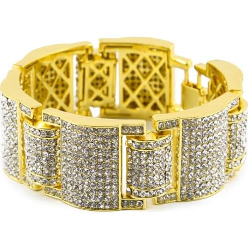 Vintage Punk Hip hop Style Chain Bracelets Bangles For Women Charm Bracelets Sets Jewelry Gifts