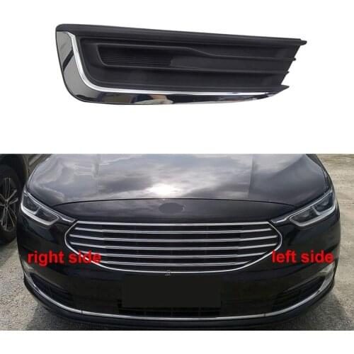 For Ford Taurus 2019 2020 Fog Light Cover Fog Lamp Shell Front Bumper Grille Driving Lamp Cover No Hole