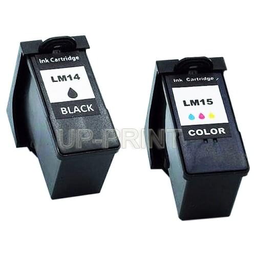 CISSPLAZA For LM 14 15 ink cartridge for Lexmark Z2300 Z2320 X2650 X2600 X2670 Printer