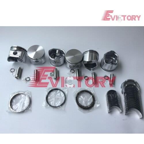 EV For Nissan Petrol engine rebuild TB45 TB42 piston + piston ring main and con rod bearing gasket kit