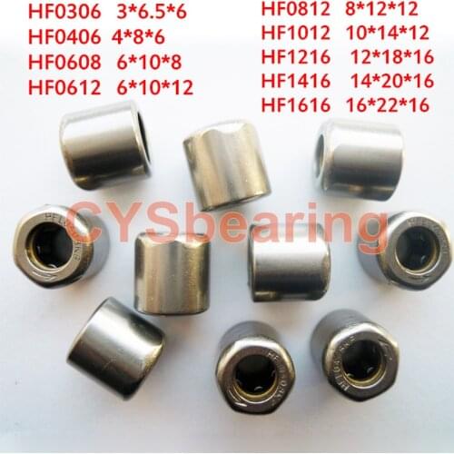 HF0306 HF0406 HF0408 HF0608 HF0612 HF0812 HF1012 HF1216 HF1416 HF1616 Single Way Needle Bearing One Way Roller Bearing