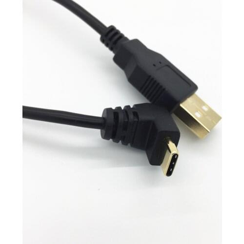 USB 2.0 A Male To 90 Degree Angle TypeC Type-c Cable for HUAWEI P10,P10 PLUS,9 MATE PRO,9 MATE ,NOVA,G9 PLUS,P9,P9 PLUS,NEXUS 6P