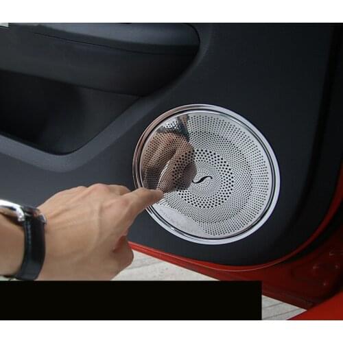 Metal Loudspeaker Cover /Frame For Ford Mustang 2015 16 17 2018 AAA028A