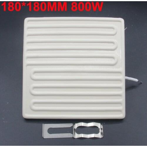 180*180MM 800W Heating Plate Far Infrared Ceramic Heating Brick BGA Rework Station Dedicated