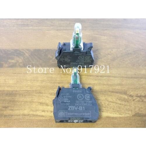 [ZOB] original original ZBV-B1 button white indicator lamp module LED DC24V --20pcs/lot